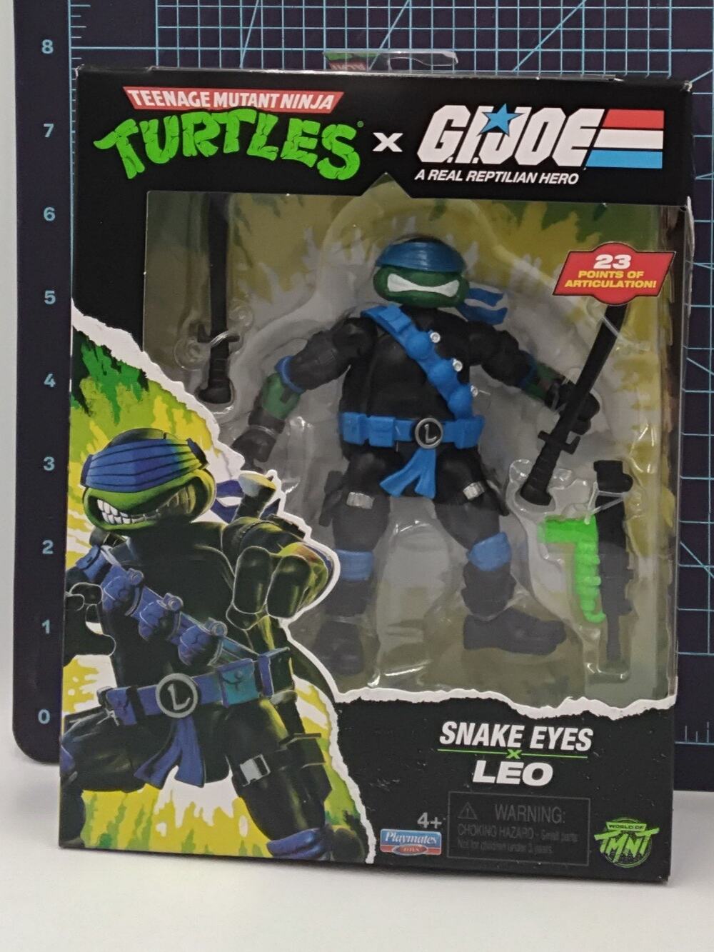 2026 SNAKE EYES X LEO Teenage Mutant Ninja Turtles x G.I Joe Action Figure
